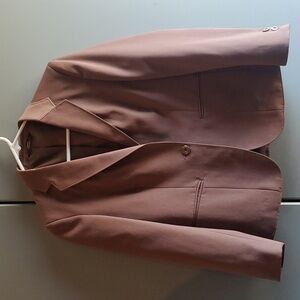 Vintage 100% wool brown blazer